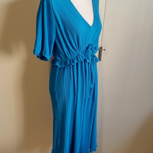 Ingrid Isabel Maternity Dress Bright Blue XL - Picture 8 of 8